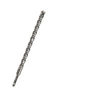 Taladro percutor eléctrico de cruz extendida de 1 pieza, 400/450 mm, SDS Plus, broca de impacto de cuatro hojas de aleación dura for hormigón reforzado con pared(8mm,450mm)