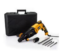 Taladro percutor eléctrico jcb sds plus 1500w, perforación, impacto