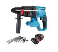 Taladro Percutor Eléctrico Sin Escobillas, 25 Mm, 850 W, Batería De Litio Recargable Robusto Y FáCil De Usar(With Battery x 2)