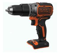 Taladro percutor inalámbrico Black and Decker 18V Litio 52Nm sin batería ni cargador - BL188N-XJ