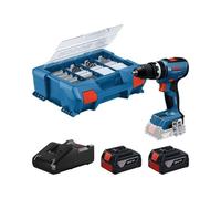 Taladro Percutor Inalámbrico Bosch Professional GSB 18V-65 Sin Escobillas Kit 2x4.0Ah