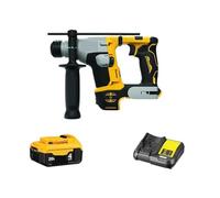 Taladro Percutor Kit De Martillo Perforador Inalámbrico De 20 V De 5/8 Pulgadas Con Batería De Iones De Litio(4.0AH Charger)