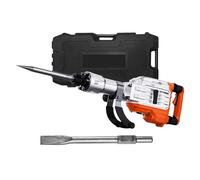 Taladro Percutor, Martillo de demolición de 1500 W, 2200 W y 3500 W, martillo rompedor de hormigón, martillo eléctrico de alta resistencia, 2 o 4 cinceles.(2200W 2 Chisel Bits)