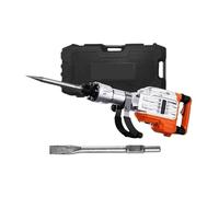 Taladro Percutor Martillo Demoledor Eléctrico De 1700 W Y 60 J For Hormigón Con 2 Brocas De Cincel For Zanjas Y Agujeros