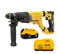 Taladro Percutor Martillo Eléctrico De 20 V, Batería De 5,0 Ah, Juego De Taladros For Sitios De Construcción, Perforaciones De Paredes, Herramienta Eléctrica(S3)