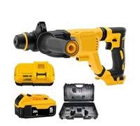 Taladro Percutor Martillo Eléctrico De 20 V, Batería De 5,0 Ah, Juego De Taladros For Sitios De Construcción, Perforaciones De Paredes, Herramienta Eléctrica(S5)