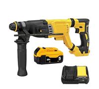 Taladro Percutor Martillo Eléctrico De 20 V, Batería De 5,0 Ah, Juego De Taladros For Sitios De Construcción, Perforaciones De Paredes, Herramienta Eléctrica(S2)