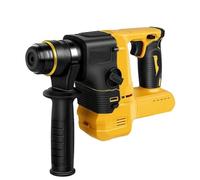 Taladro Percutor, Martillo eléctrico de litio amarillo de 2,2 J, motor sin escobillas, parada inteligente, batería adecuada, herramientas eléctricas