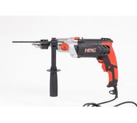 Taladro percutor nac 1200w, 2 velocidades, perforación en madera, met