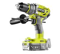 Taladro Percutor sin escobillas de 18V con 2 Baterías 2,0 AH