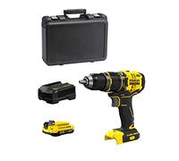 Taladro Percutor STANLEY FatMax SFMCD721D1K (1 Batería de 2,0 Ah + Cargador + Maletín)