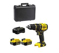 Taladro Percutor STANLEY FatMax SFMCD721M2K (2 Baterías de 4,0 Ah + Cargador + Maletín)