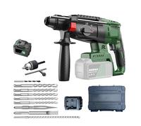 Taladro Percutor Taladro Eléctrico Inalámbrico Con Motor Sin Escobillas De 21 V, Martillo Perforador De Impacto, Herramienta Eléctrica Recargable Rotativa Multifunción Con Batería(1pc big battery)