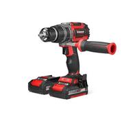 Einhell Professional Taladro percutor con batería TP-CD 18/70 Li-i BL Power X-Change (18 V, sin escobillas, 70 Nm, función de perforación por percusión 2x 2,0 Ah, cargador, E-Case)