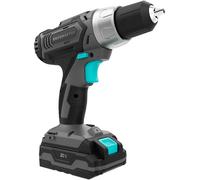 Cecotec Taladro Atornillador y Perforador de Batería CecoRaptor Perfect Drill 2020 Advance. Batería 20 V y 2000 mAh, Velocidad sin carga de 1550 rpm, Torque máximo de 46 Nm, 25+1 posiciones