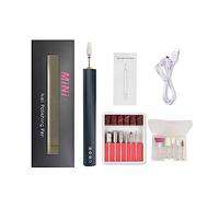 Taladro Portátil Inalámbrico For Uñas, Taladro Eléctrico Recargable For Uñas De Gel Acrílico(Nero)