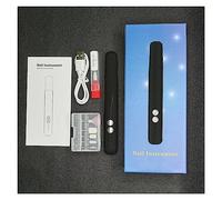 Taladro profesional for uñas, juego de fresas eléctricas for manicura, brocas for limas de uñas, herramientas for quitar esmalte de Gel(Nero)