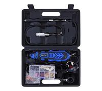 Taladro rotativo multiherramienta 135 W con cable 10000-32000 U min Herramienta rotativa multiusos 6 velocidades variables para corte y manualidades, como amoladora, amoladora, grabadora y pulidora