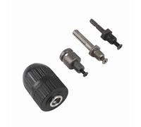 Taladro sin Llave Chuck 3 Jaw 1/2in Cuadrado a 1/4 Pulgada Instalación Fácil para Perforar para Perforar