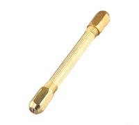 Taladro trenzado a mano de doble cabeza con 10 brocas de acero de alta velocidad para grabado y perforación en pequeños artículos delicados (C)