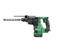 Taladro y cincelador inalámbrico HIKOKI de 18 V sin escobillas de 3,2 J (SDS-plus) con 3 modos para perforar hormigón hasta 26 mm DH1826DAW4Z