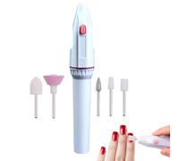 Taladros de uñas inalámbricos, de uñas eléctrica Manicura reutilizable | Juego de s de uñas Gel acrílico de eliminación rápida, pulido, pulido, reutilizable, portátil para manic