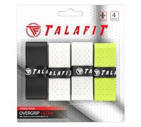 TALAFIT OverGrips Padel Ultra ADHERENTES - Grip Padel Modelo Pro - Empuñadura Pala Padel - Overgrip Pádel Perforados - - Grip Tenis - Accesorios Padel - Máximo Agarre… (Multicolor X4)