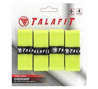 TALAFIT OverGrips Padel Ultra ADHERENTES - Grip Padel Modelo Pro - Empuñadura Pala Padel - Overgrip Pádel Perforados - - Grip Tenis - Accesorios Padel - Máximo Agarre… (Amarillo x4)