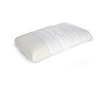 Talamo Italia Pillow for Bed, 100% Made in Italy, Removable Soap Pillow in Perforated Memory Foam, Hypoallergenic and Breathable, 70x40xh16 cm.