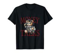 Talas de dinero - Funny Boss Bear With Business Vibes Camiseta