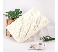 Talatex Almohada de látex natural Dunlop, extra firme, soporte de perfil medio para dolor de cuello y hombros, núcleo de látex puro, diseño transpirable, ideal para dormir de lado y de espalda, regalo