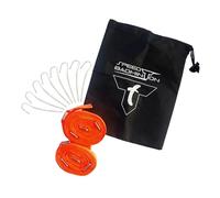 Talbot Torro Líneas de Corte de Speed Badminton, en Blister, Naranja Neón