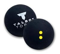Talbot Torro Pelotas de Squash - Juego de 2 - Doble Amarillo/Superslow - Ø 39,5 mm, 24 g torneos y Entrenamiento Profesional