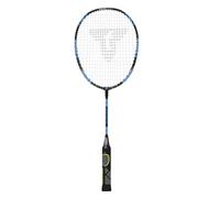 Talbot-Torro Raqueta de Aprendizaje de Bádminton Eli Teen | Longitud 63 cm | Mango Corto para Niños de 6 a 8 Años | Diseño Isométrico | Ligera y Robusta | Color Negro/Verde