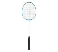 Talbot Torro Raqueta de Bádminton Fighter Plus, Sistema de Agarre Airflex y Perfil de Marco Powerwave para una Mejor Aceleración del Volante, Color: Azul