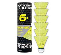 Talbot Torro Tech 450, Volante Badminton , Amarillo (Yellow), Talla Única