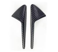 TALCUS Cubierta de protección de cámara lateral de coche, para Tesla Model 3 Y X S 2017-2022, ABS, cubierta lateral de señal de giro, protección externa, accesorios de coche, fibra de carbono mate