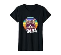 TALEA - Bonito nombre de niña con un gato genial Camiseta
