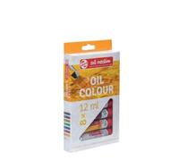 Talens Art Creation Set de pintura al óleo para principiantes con 8 colores (tubos de 12 ml) | Pintura para adultos