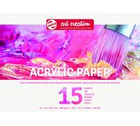Papel Acrílico Royal Talens Art Creation A4 15 Hojas 290 GSM Horizontal