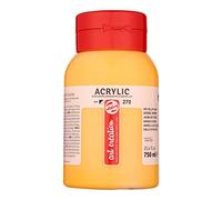 Talens Art Creation Bote de colores acrílicos - 750 ml Amarillo azo oscuro 270 - Pintura semiopaca de secado rápido y brillo sedoso