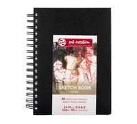 Talens Art Creation Cuaderno de Bocetos Espiral, 14x21 cm, 80 Hojas, Papel 110 g/m², Libre de Ácidos