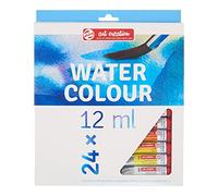 Talens Art Creation Estuche de acuarela con 24 colores (tubos de 12 ml) | Pintura para adultos