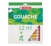Talens Art Creation Estuche de iniciación a la témpera con 24 colores (tubos de 12 ml) | Pintura para adultos
