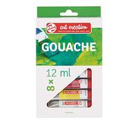 Art Creation Royal Talens Gouache Pinturas Set - 8 X 12ML Tubos