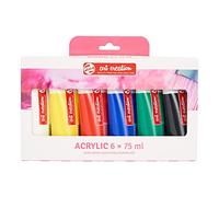 Royal Talens Estuche de pintura acrílica Art Creation 6 colores (tubos 75 ml) para adultos