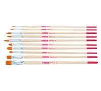 Talens Art Creation - Juego de Pinceles, 10 Unidades - 4 Redondos, 2 lenguas de Gato, 4 Planas.