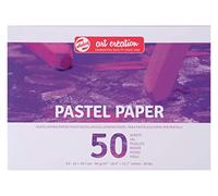 Talens Art Creation Papel Pastel (A3, 100 g, 50 Hojas), Lona, Blanco, 29.8 x 42 x 0.9 cm