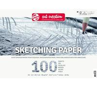 Talens Art Creation Paper - Bloc de dibujo - 100 hojas - A3 (42x29.7cm) - 90g/m² - Papel microprensado - Encuadernado con anillas - Ideal para dibujar