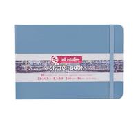 Talens Art Creation Sketchbook - Azul lago 21x14,8cm - 140gsm - 80 hojas sin ácido - Ideal para dibujar y escribir diarios